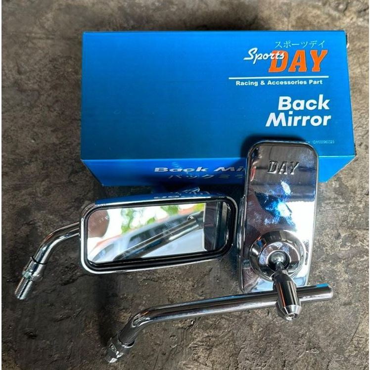 SPION KOTAK DAY CHROME