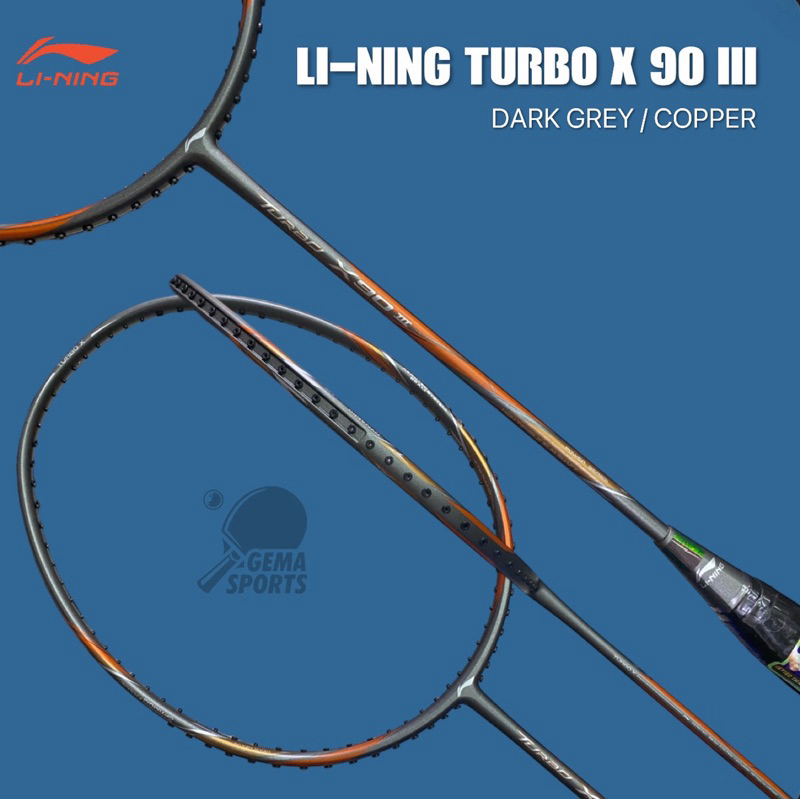 Raket Badminton Lining TURBO X 90 III Original