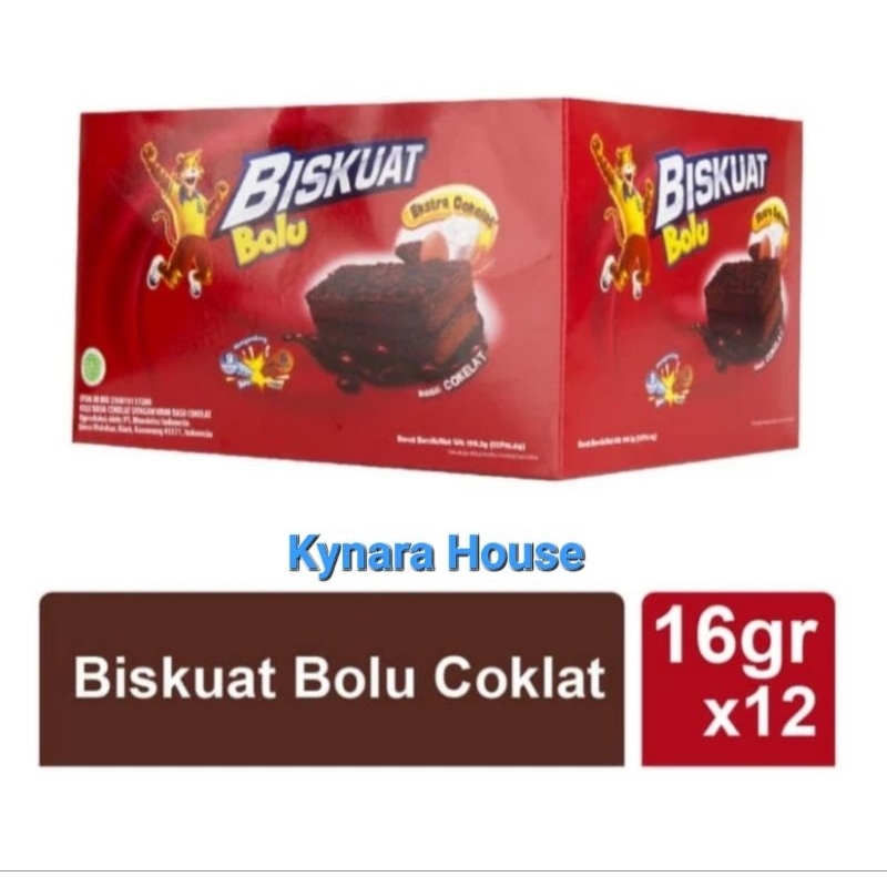 

Biskuat Bolu Coklat 12x16.6gr