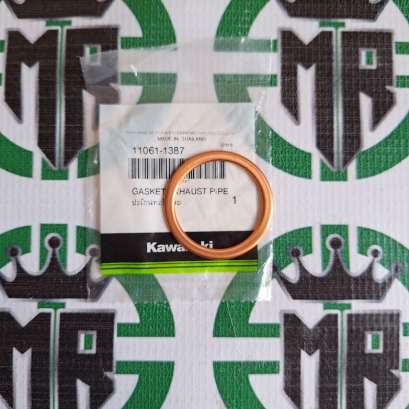 paking perpak gasket knalpot kawasaki ninja rr mono 250sl z250 sl original