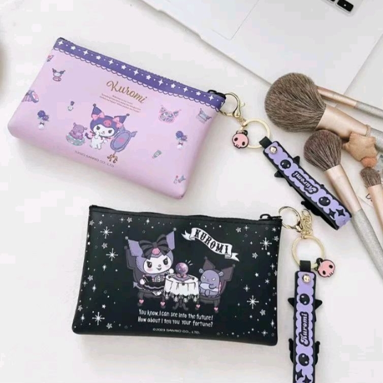 Pouch Kuromi / Dompet HP Kuromi ORI / Dompet Kecil Kuromi / Dompet Kosmetik Kuromi ORI