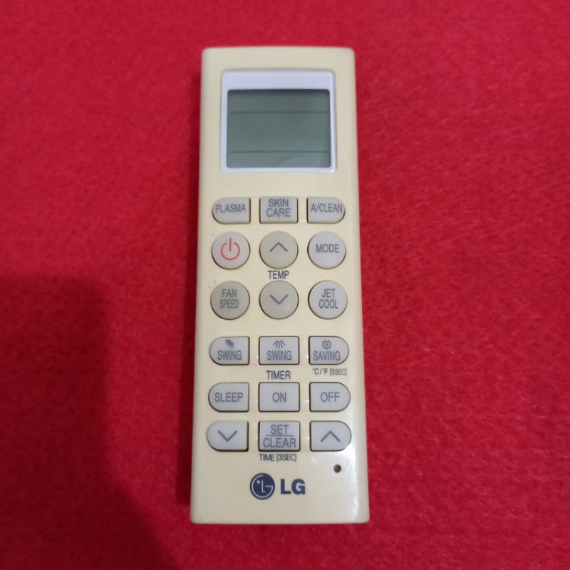 Remote AC LG Plasma Skin Care Original Asli .