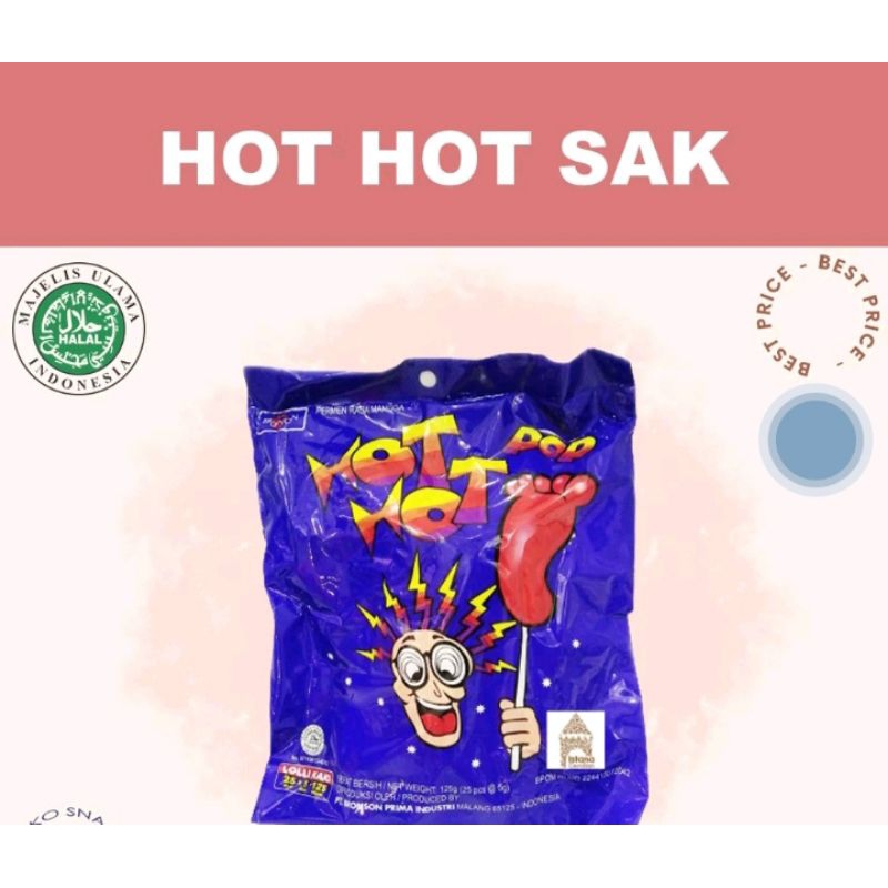 

PERMEN HOT HOT POP/PERMEN KAKI BAG ISI 25 PCS