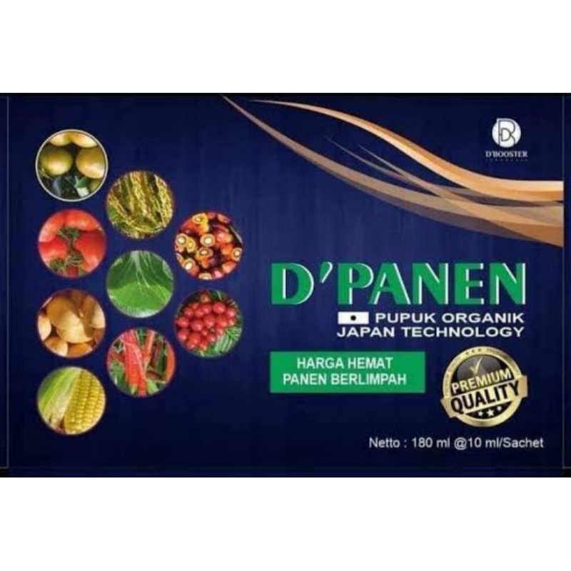 pupuk d'panen dpanen d panen nano tecnology Jepang perbox isi 18 sachet