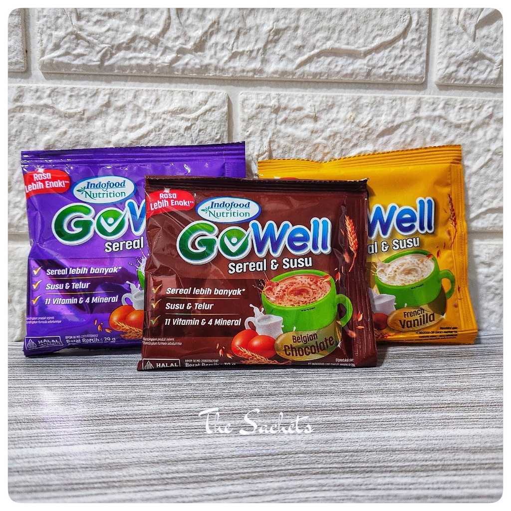 

Gowell Sereal & Susu Sachet