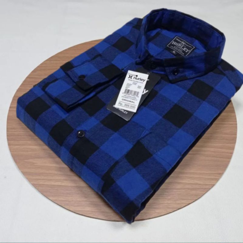 PROMO⚡Kemeja Flanel Pria [MOTIF SULTAN] Lengan Panjang Distro (Ori) Motif Flanel Kotak Kotak / Hem F