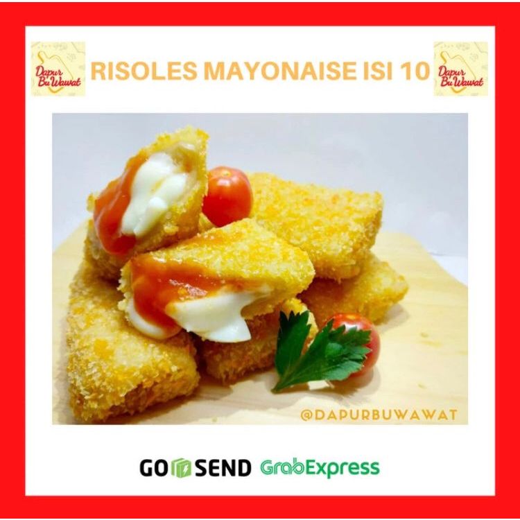 

RISOLES MAYONAISE FROZEN HOMEMADE ISI 10