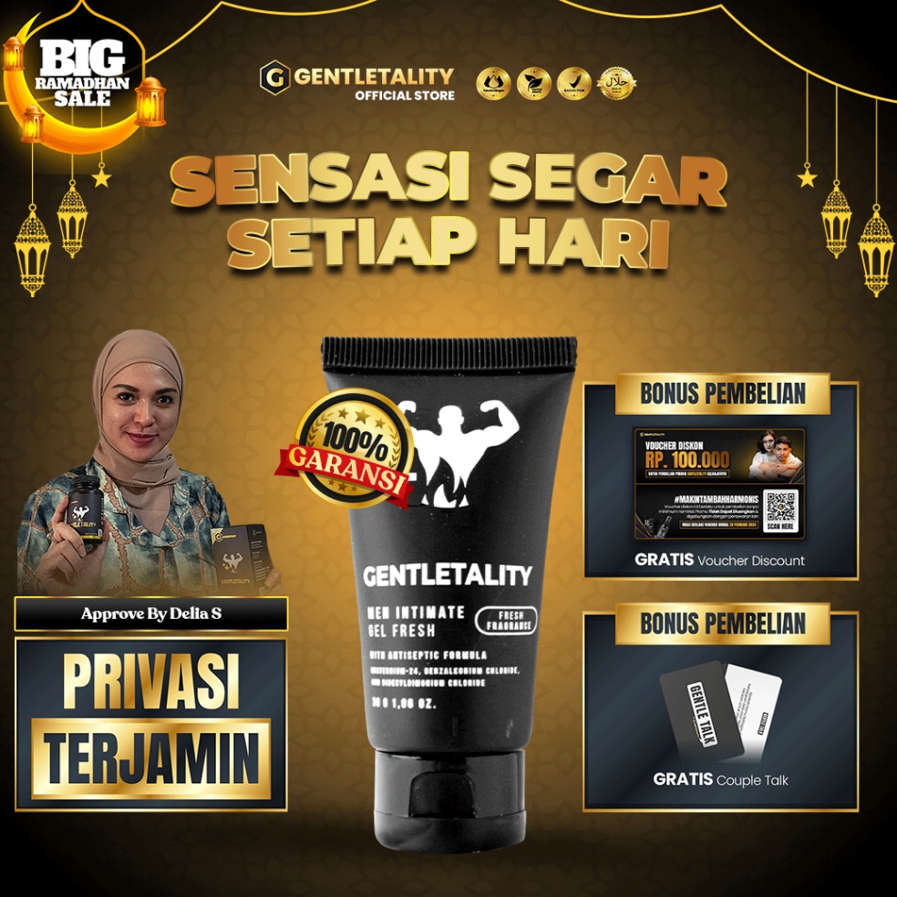 DBU999 55 COD GENTLETALITY  Intimate Gel Fresh