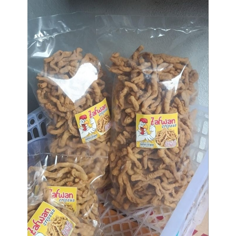 

cemilan usus ayam krispy 1/2kg