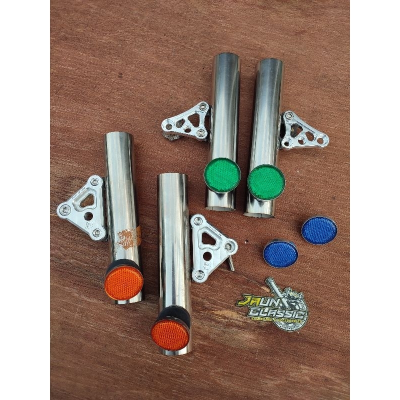 kupingan cd cb125 yl  pangkon lampu cb gl mp tiger cnc yl / kupingan lampu cnc yl skok ninja vixion 