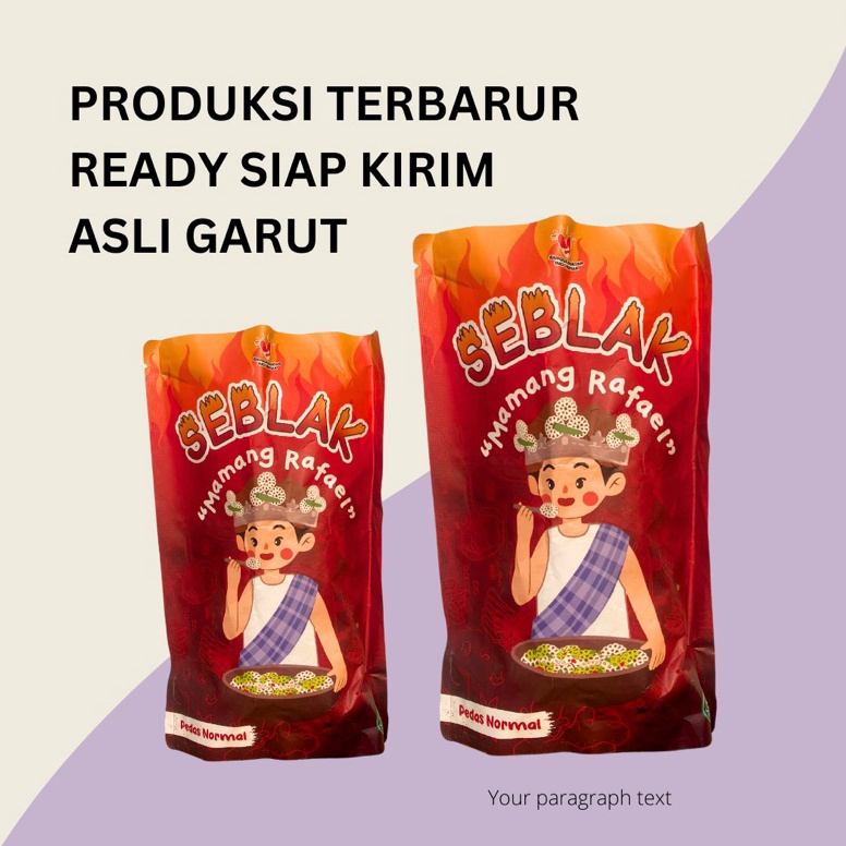 

JYM259 TOK SIAP COD Makanan Ringan Seblak Rafael Instan Komplit Fresh Asli Garut Makanan ringan instan Seblak coet mamank rafael seblak kering seblak instan coet komplit seblak rafael instan komplit bobiskincare seblak murah pedas original seblak