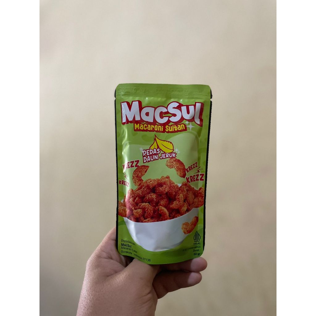 

MAKARONI SULTAN SNACK VIRAL | SNACK | 50G | PEDAS
