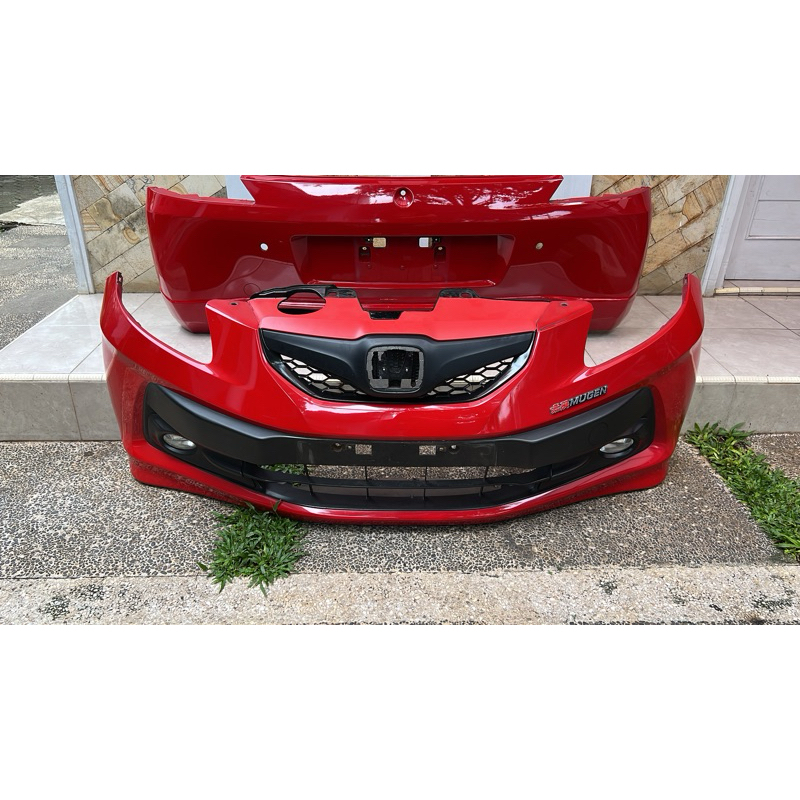 bumper depan honda brio old 2015 komplit