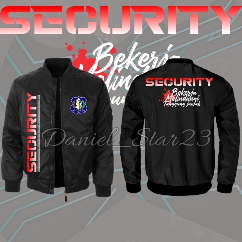 jaket bomber security,, jaket security