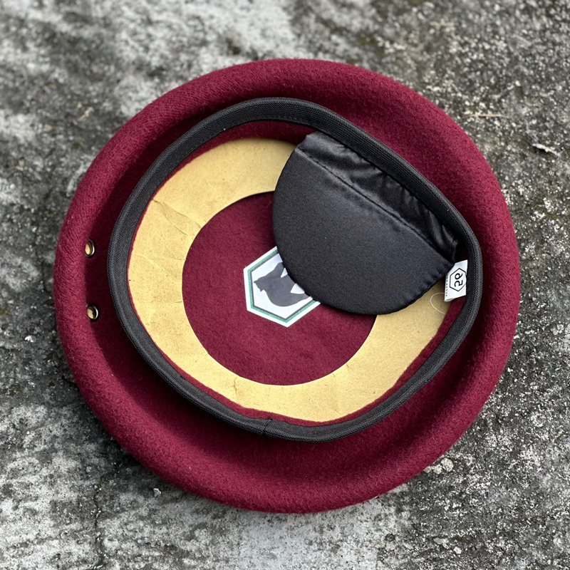topi baret merah maroon Kopaska