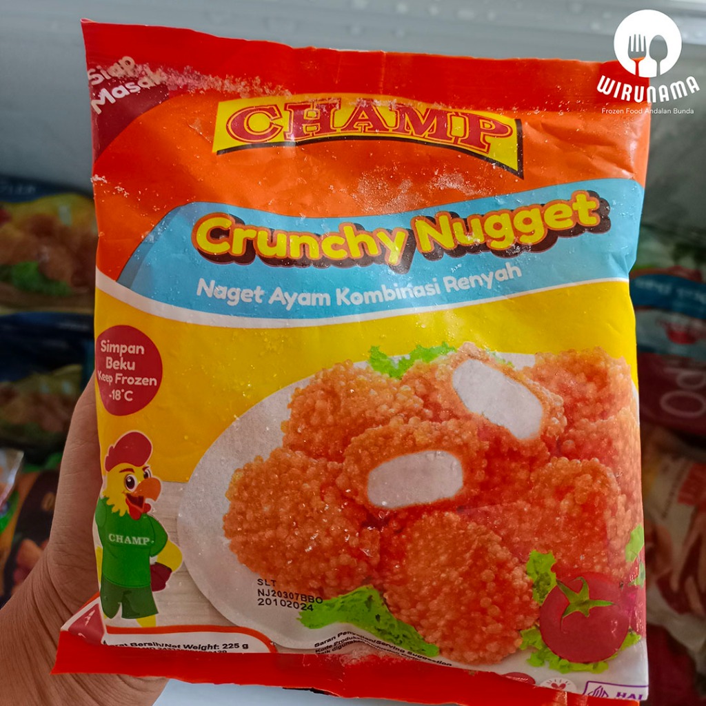 

Champ Crunchy Nugget 225gr Nuget Ayam Frozen Food Yogyakarta Jogjakarta