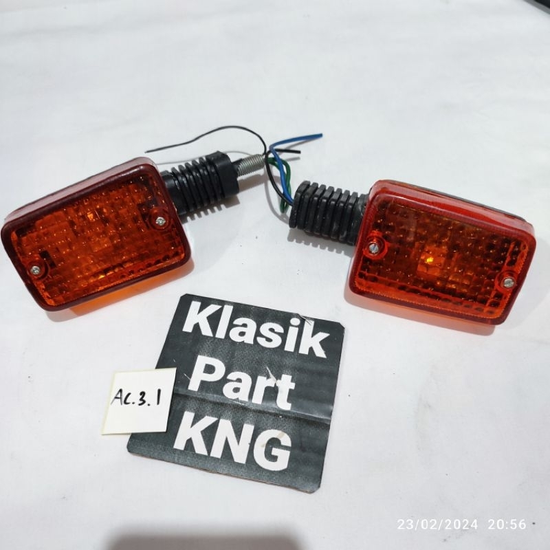 Lampu sein sen depan belakang Honda win100 gl100 win gl 100  125 c700  non original
