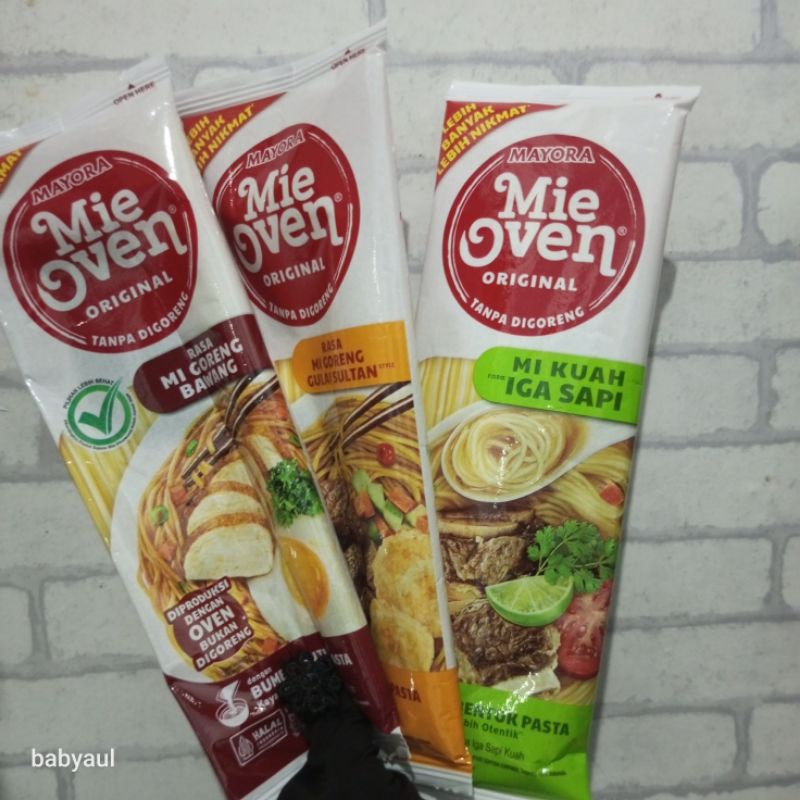 

MIE OVEN MAYORA 70G all varian