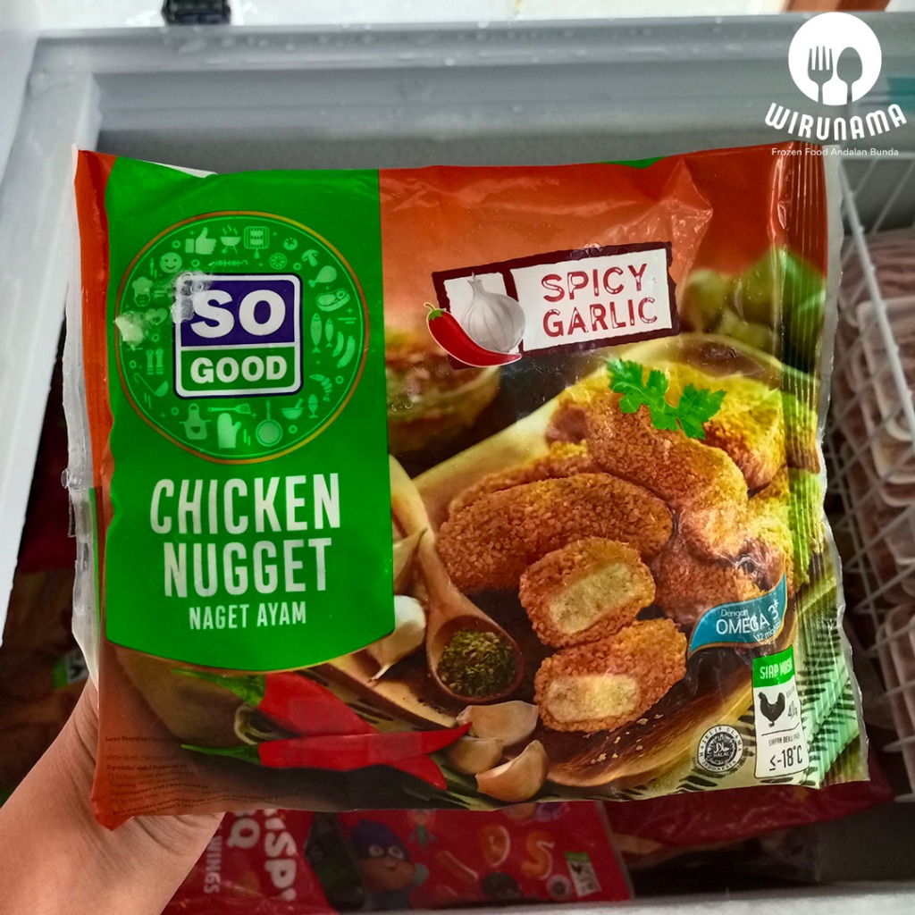 

So Good Chicken Nugget Spicy Garlic 400 Gram Nuget Ayam Siap Saji Frozen Food Yogyakarta Jogjakarta