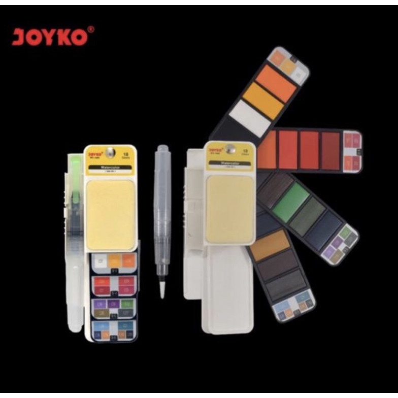 

Miliki water color wc 1 joyko 18 warna DKD