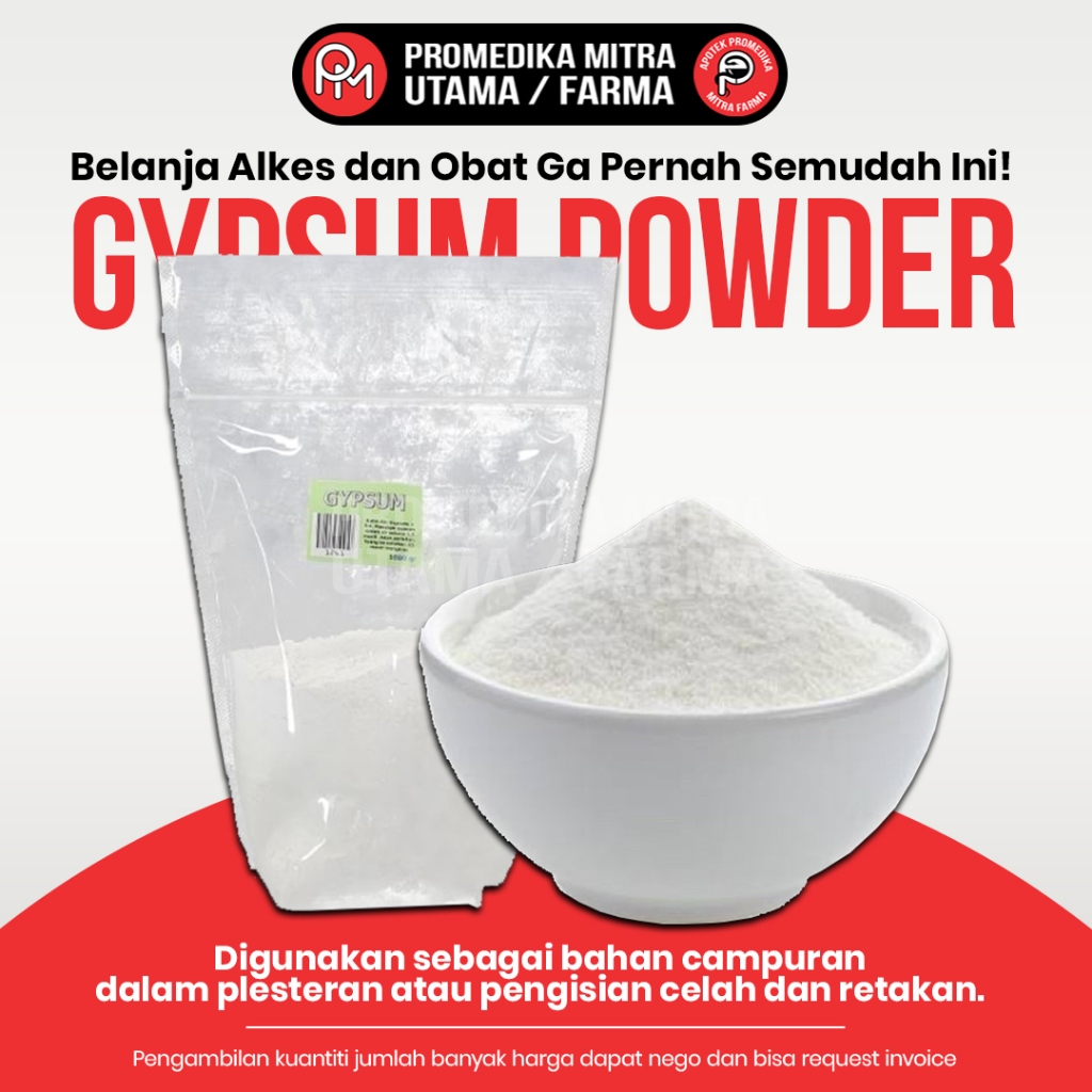 CASTING PLASTER | TEPUNG GYPSUM | SEMEN GYPSUM | GYPSUM ELEPHANT 1KG