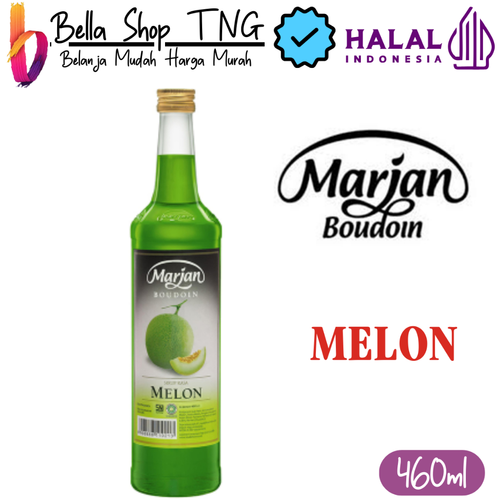 

Marjan Boudoin Sirup Melon Botol 460 ml