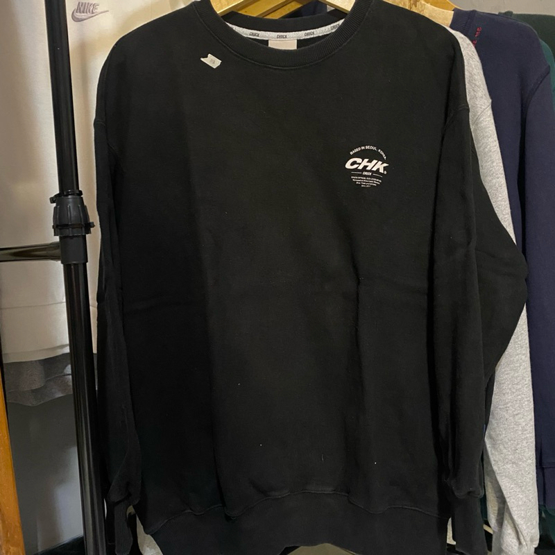 crewneck Ch*ck black oversize