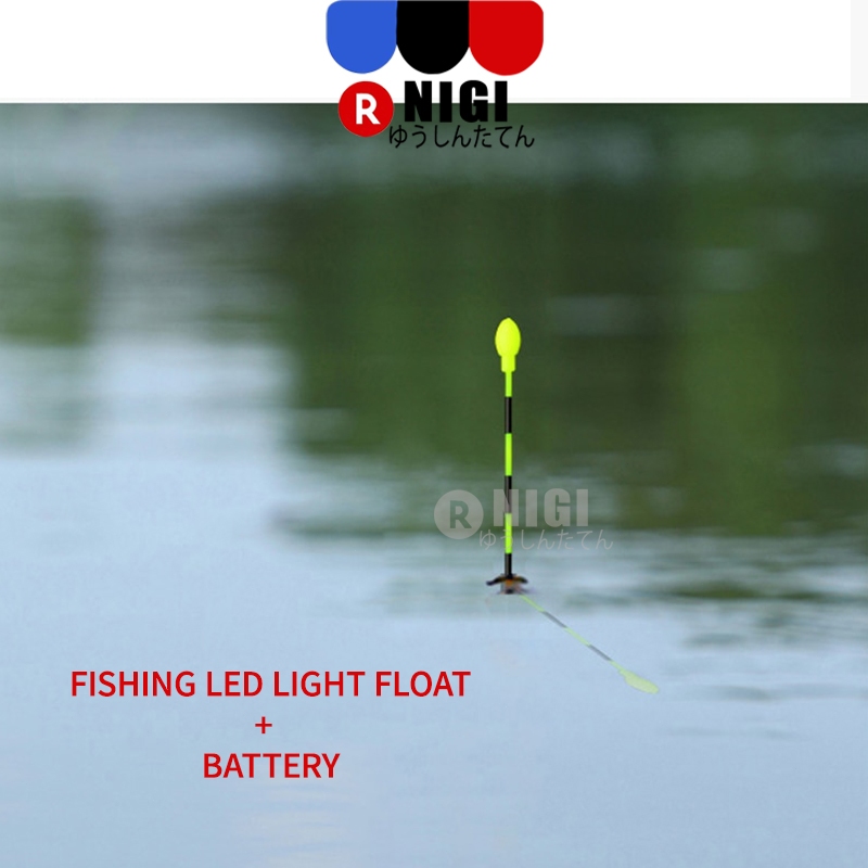 NIGI Pelampung Pancing Elektrik Dengan Lampu Led Berganti Warna