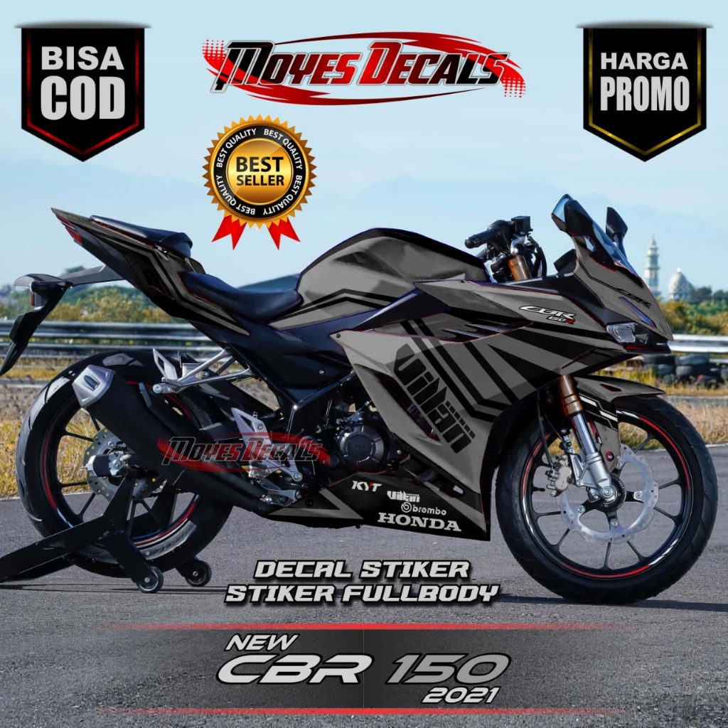 Decal Cbr 150r 2021 Full Body Leopard