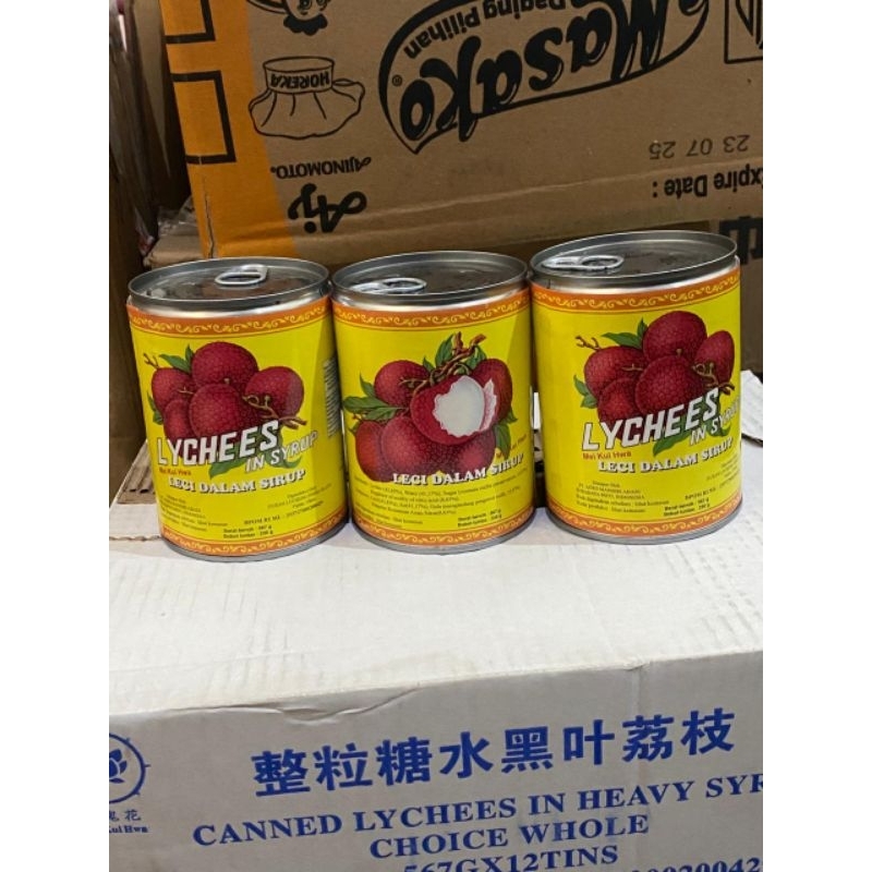 

Lychee Can Lychee Kaleng Leci Buah Lychees in Syrup Leci dalam sirup