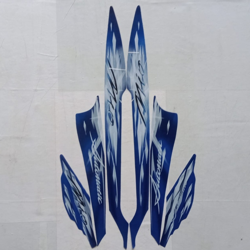 STIKER STRIPING STANDART MIO SPORTY 2009 LIS LES BODY MIO SPORTY 2009 MURAH