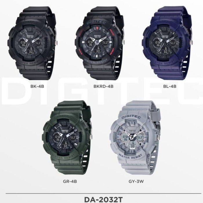 Jam Tangan Pria Digitec DA-2032 Original