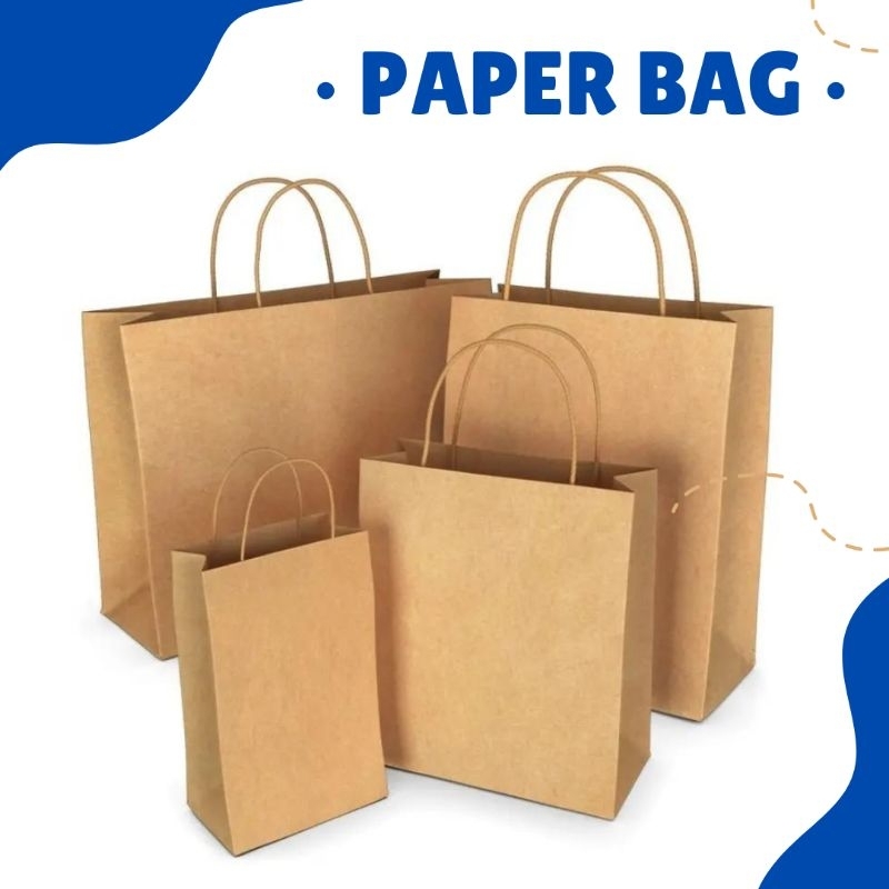 

KAENBE ID - Paperbag | Paper Bag Kado | Goodie Bag | Paper Bag Kraft Coklat