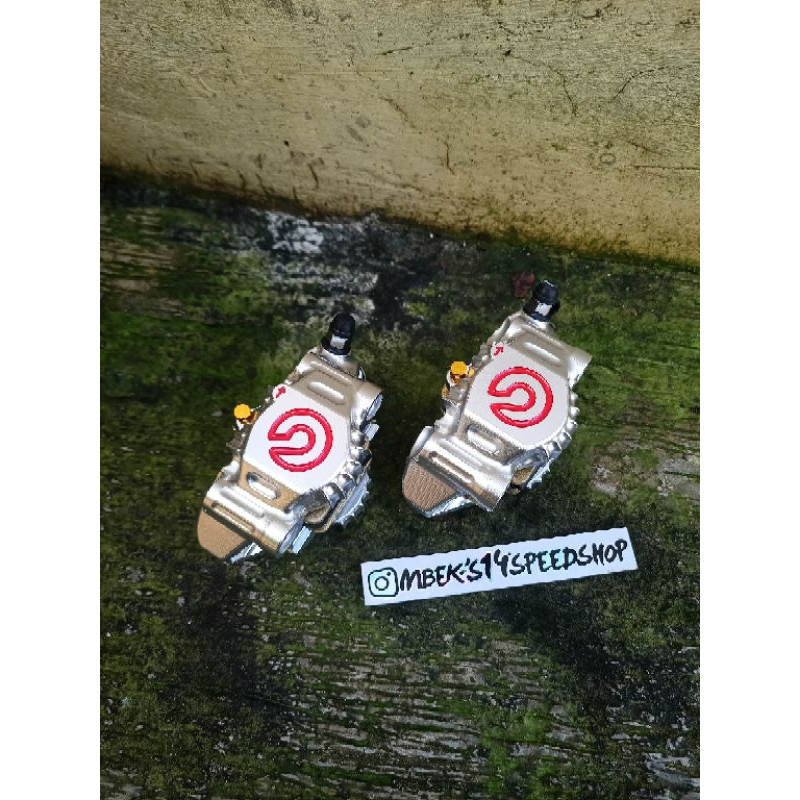 Kaliper Brembo Moto 3 Original Thailand Nickel