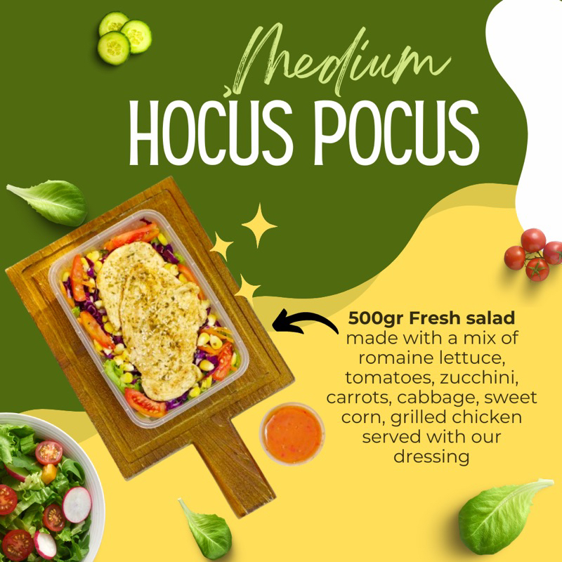 

Medium Hocus Pocus Salad sayur fresh semarang chicken salad healhty food makanan diet sehat enak