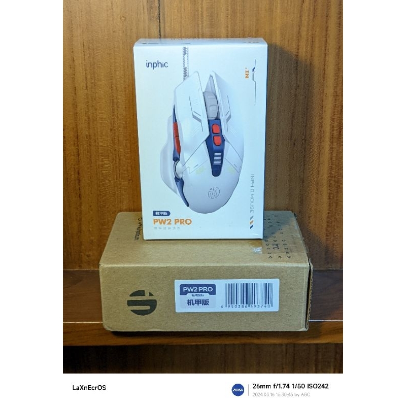Inphic PW2 PRO Silent Mecha Gaming Mouse RGB