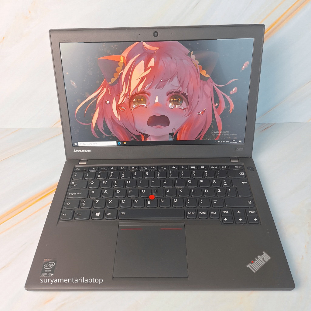 Laptop Lenovo Thinkpad X220/X230/X240/X250/X260/X270/X280 Core i5 Gen 3/4/5/6/7/8 Layar 12,5 Inch - 