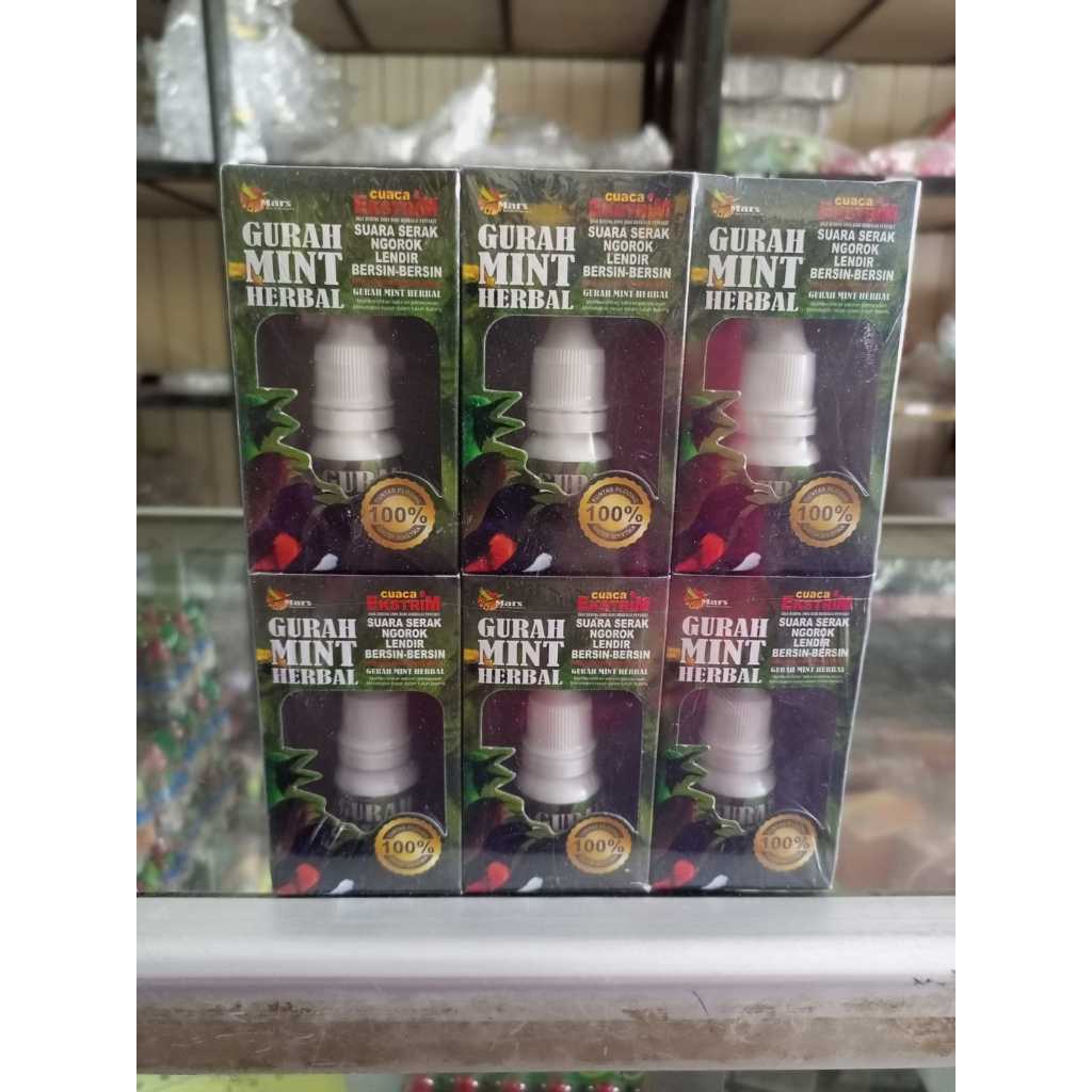 GURAH MINT HERBAL OBAT GURAH BURUNG AMPUH MENYEMBUHKAN
