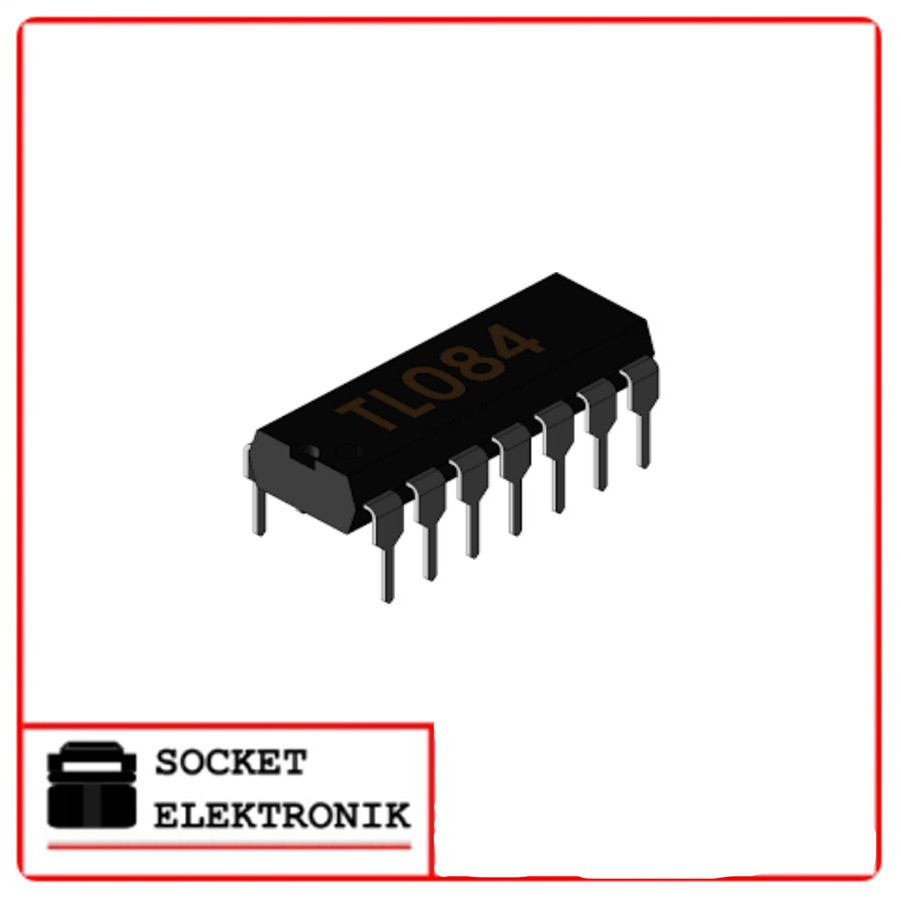 TL084 QUAD JFET-Input Operational Amplifier