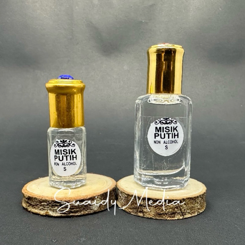 Misik Putih Ful 12ml Tanpa Campuran Alkohol