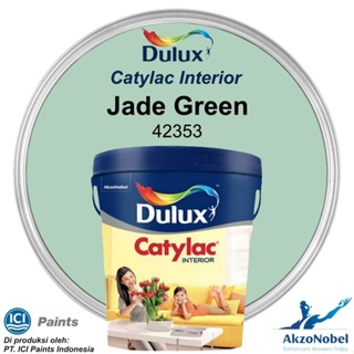 CAT DULUX CATYLAC INTERIOR 25 KG - JADE GREEN 42353
