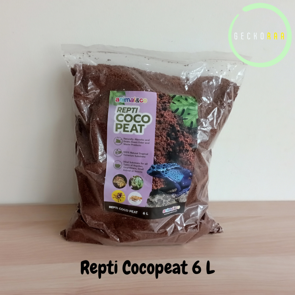 Cocopeat Animal&Co Media Bertelur Tetas Inkub Telur Reptil Gecko Alas