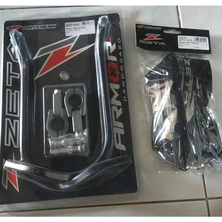 Handguard Zeta Armour plus Cover Zeta XC cocok buat KLX CRF WR YZ KTM Husqvarna