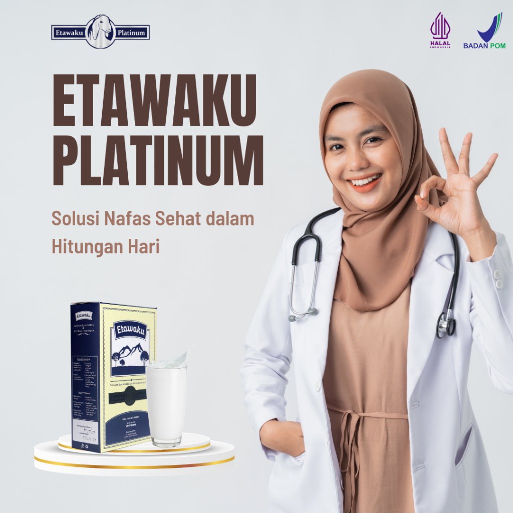 

Etawaku Platinum Susu Kambing Etawa Solusi Mengatasi Tulang Keropos Nyeri Sendi saraf Kejepit dan Sesak Nafas Sembuhkan Sesak Nafas, Asma, Batuk Kronis Dalam Hitungan Hari Susu Kambing Etawa Original