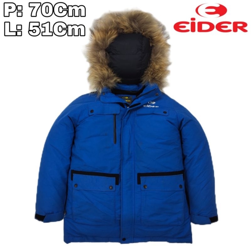 J91 Jaket Remaja Parka Bulang Waterproof Eider Bulu Angsa Winter Tebal Musim Dingin Hiking Gunung