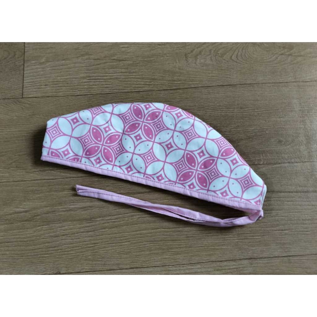 Topi dokter/Scrub hat/Surgical cap/Headcap batik