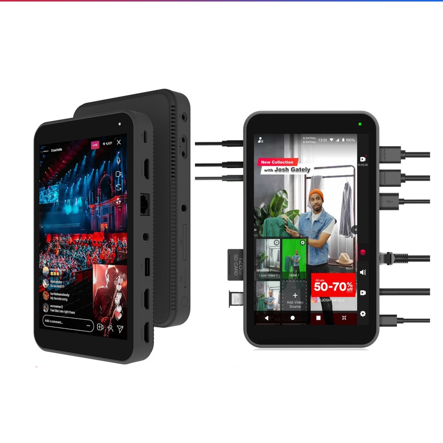 Yololiv Yolobox Instream Encoder Live Stream Portable Studio