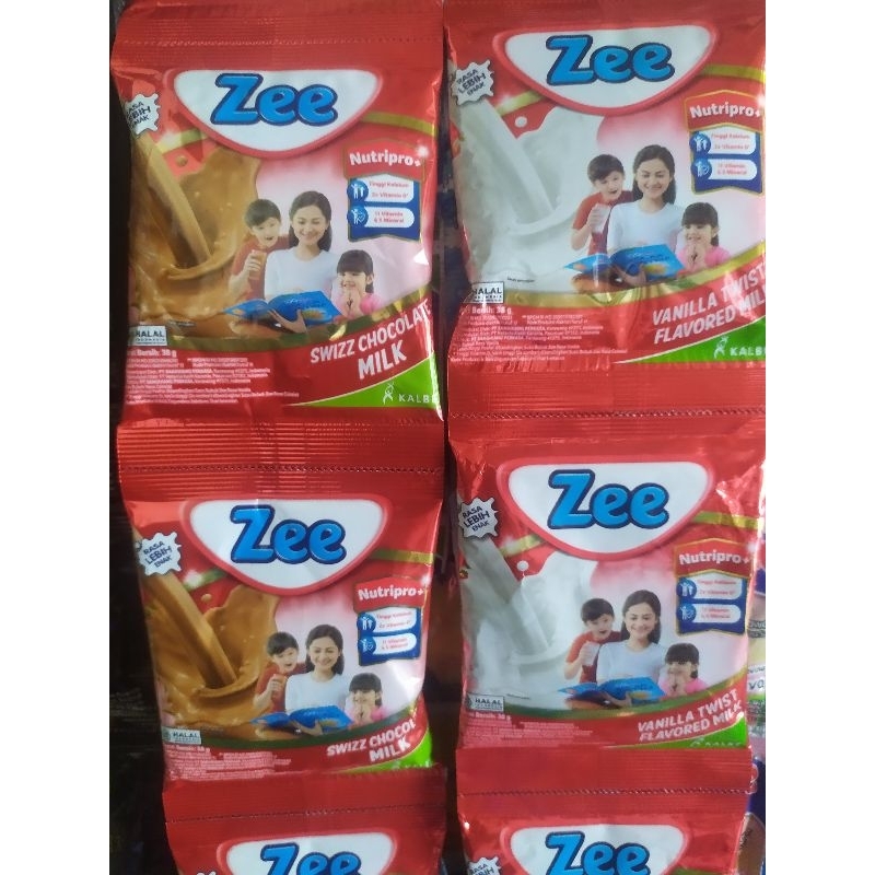 

Susu Zee renceng coklat vanila 10 x 38gr