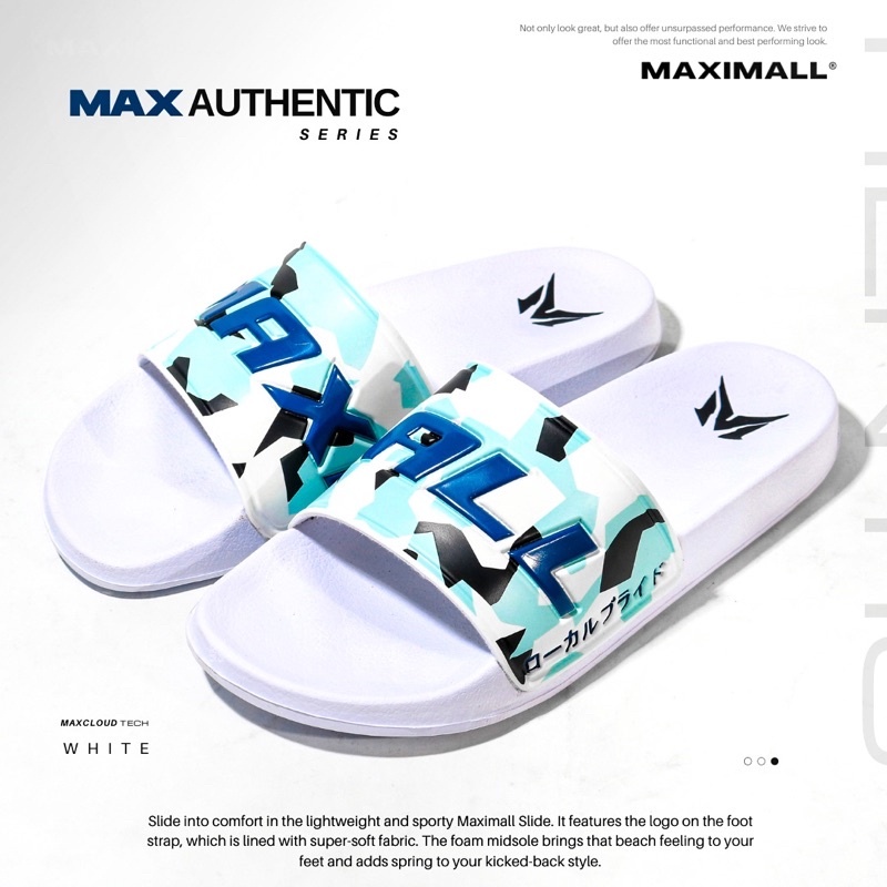 Sandal Maximall Authentic White Camou