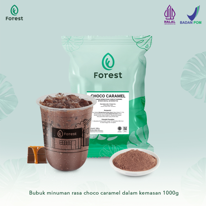 

Bubuk Minuman Coklat CHOCO CARAMEL Powder 1000 gr - FOREST